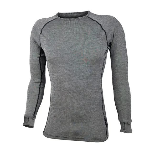 Mens MerinoFusion 190 Long Sleeve Crew Neck Top