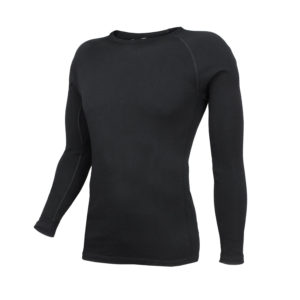 Merino Max Long Sleeve Top Black