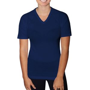 Womens PolyPRO+ 190 Short Sleeve V Neck Top