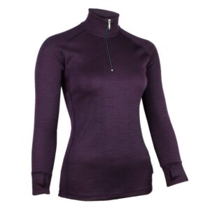 Womens MerinoFusion 190 Zip Neck