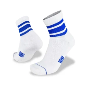 Mens Retro Active Socks in Blue Stripe