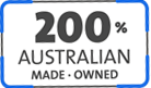 200% Australian Owned