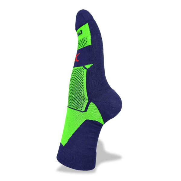 Women's Xstatic Race Socks Navy/Lime