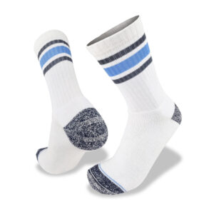 Men's Retro 'Active' M Cotton Socks Sky stripe