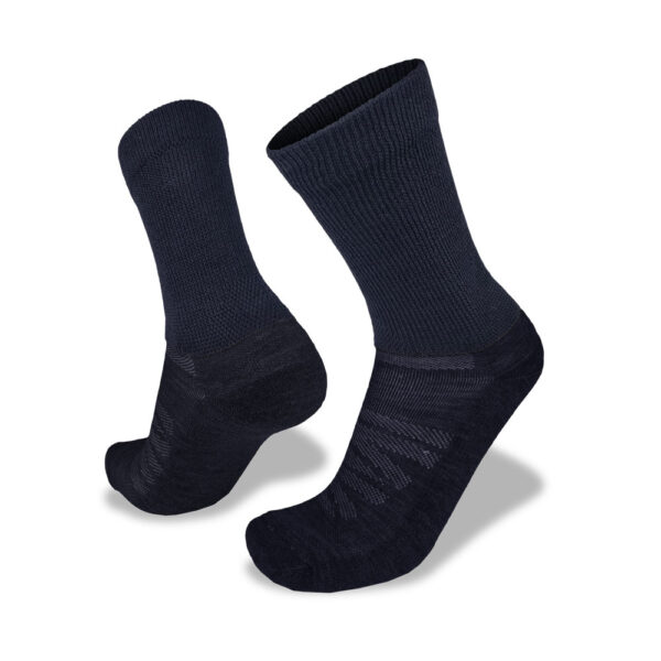 Cape to Cape Relaxed Top Hiker Sock in Black