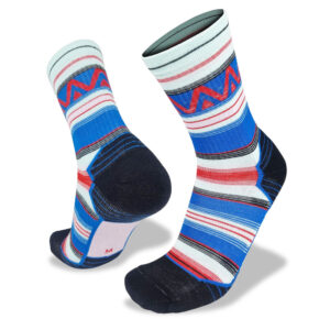 Fusion Light Hiker Socks in Tenochca Blue