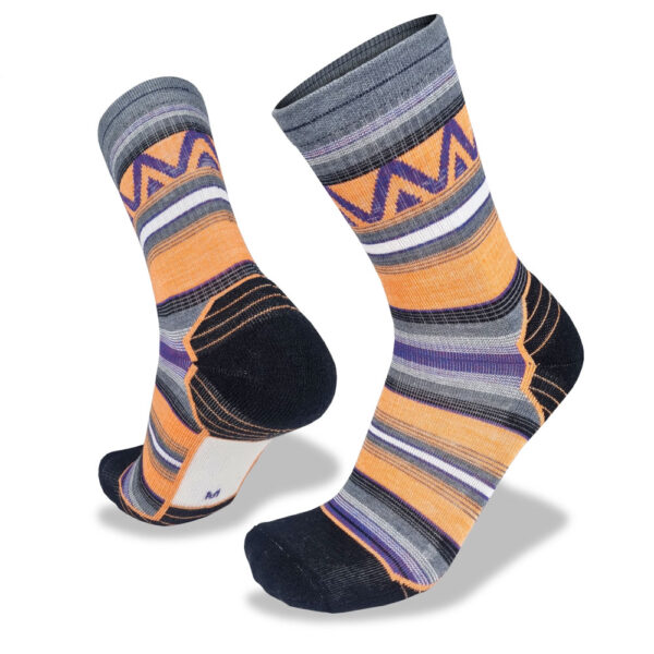Fusion Light Hiker Socks in Tenochca Orange