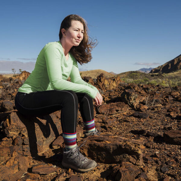 Womens Cool Merino 155 Long Sleeve Hike Tee