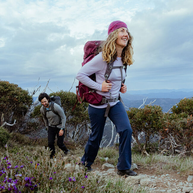 Womens Cool Merino 155 Long Sleeve Hike Tee