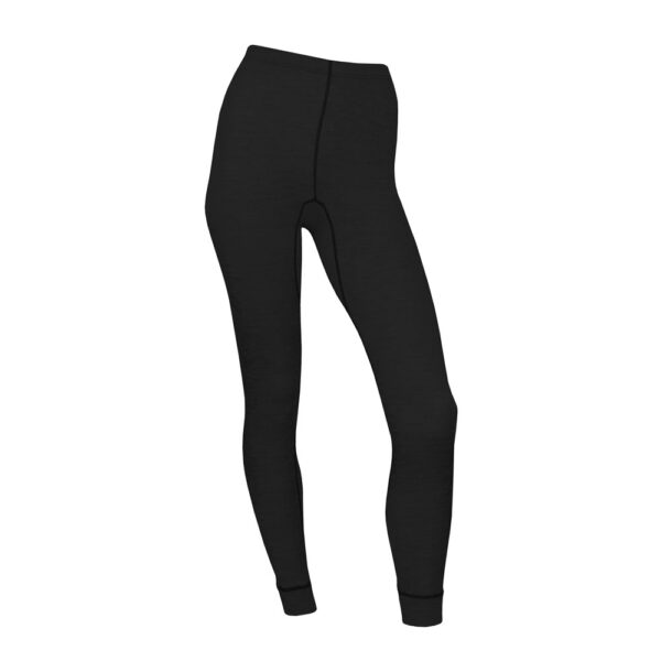 Womens Merino Fusion 190 Leggings in Pure Black