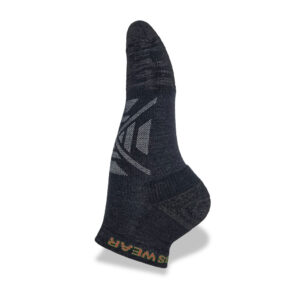 Womens Atmosphere L Trail Socks Black Void