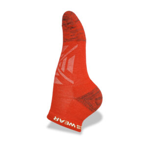 Womens Atmosphere L Trail Socks Flame Red