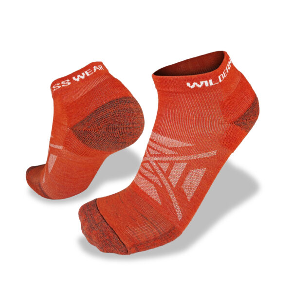 Mens Atmosphere L Trail Socks Flame Red