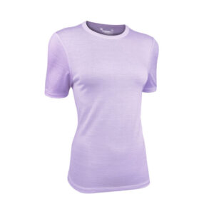 Womens Cool Merino 155 Hike Tee Top - 10, Amethyst