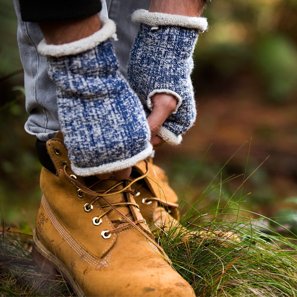 Merino Fleece Wrist Gloves