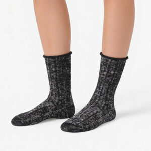 Womens Black Merino Fleece