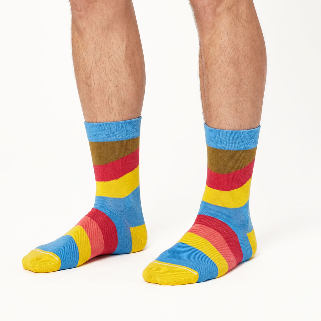 Mens Pacific Fizz Bamboo Socks