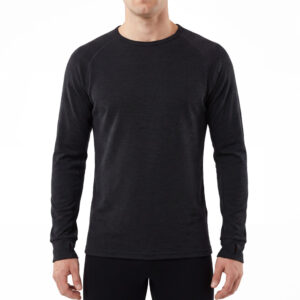 Mens MerinoFusion Duo 300 Long Sleeve Crew Neck Top