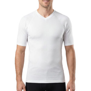Mens PolyPRO+ 190 Short Sleeve V Neck Top