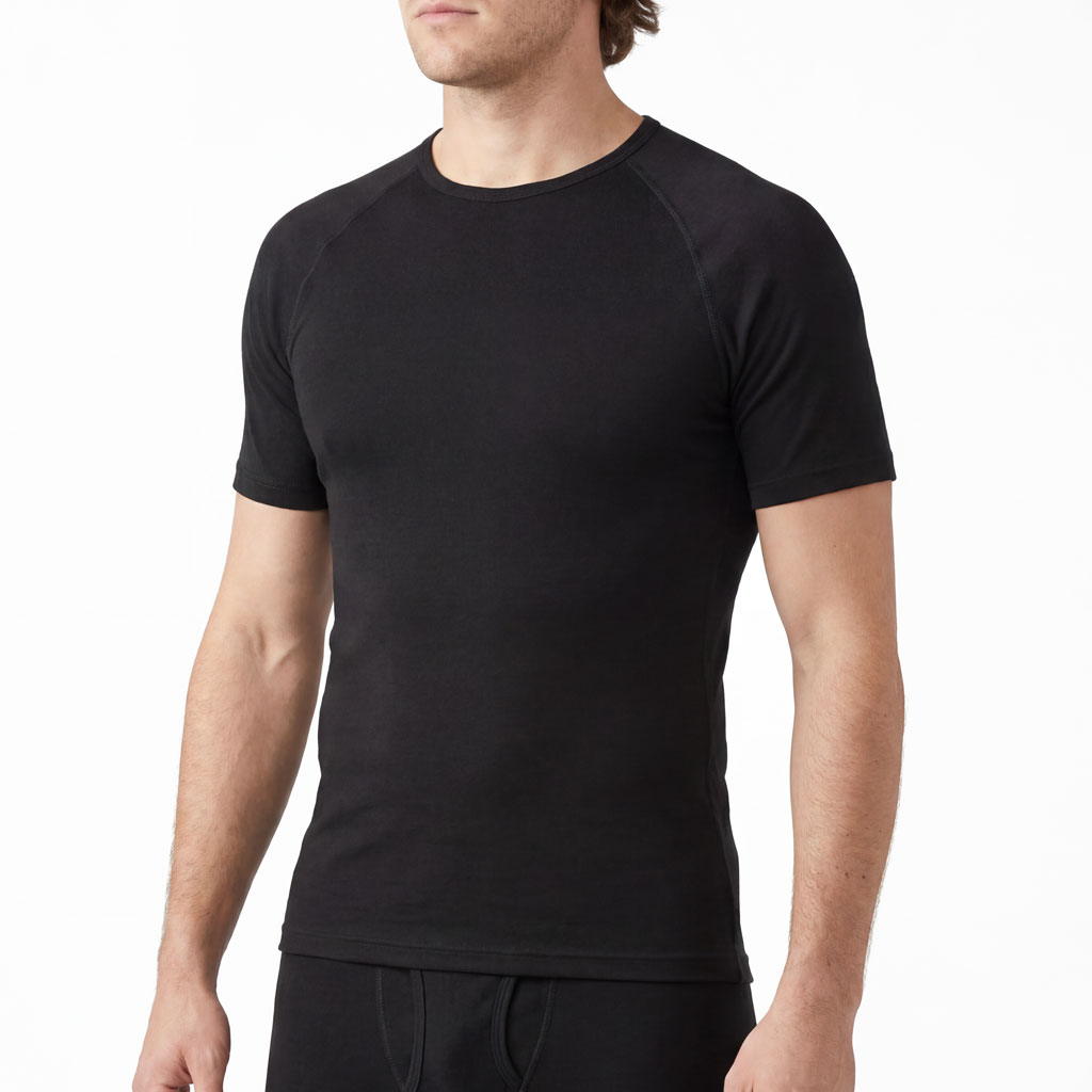 Merino Max Short Sleeve Crew Neck Top