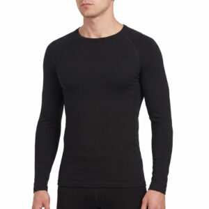 Womens Merino Mid Long Sleeve Crew Neck Top