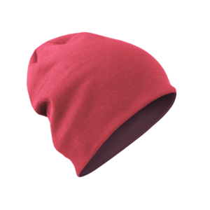 Merino 300 Double Layer Scarlet Beanie