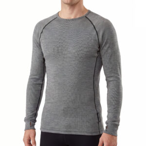 Mens MerinoFusion 190 Long Sleeve Crew Neck Top