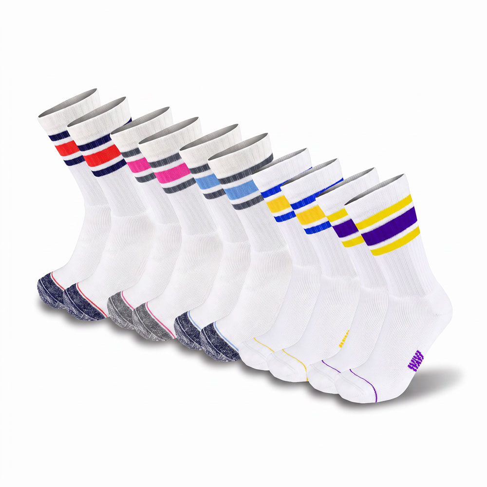 10 Pair Premium Cotton Sock Collection